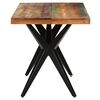 vidaXL Dining Table 140x70x76 cm Solid Reclaimed Wood