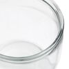 vidaXL Storage Glass Jars with Lid 2 pcs 8000 ml