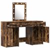 vidaXL Dressing Table with Door Brown 50 x 41 x 135 cm Engineered Wood