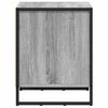 vidaXL Bedside Table Grey Sonoma 50 x 39.5 x 50 cm Engineered Wood