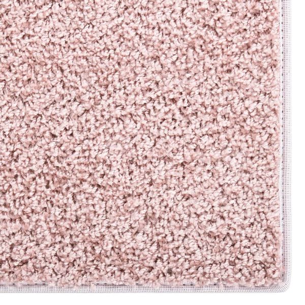 vidaXL Soft Pile Rug Anti-slip 67x180 cm Pink
