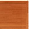 vidaXL Barn Door Wax Brown 80x208 cm Solid Wood Pine