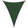 vidaXL Sunshade Sail 160 g/m&sup2; Dark Green 5x6x6 m HDPE