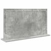 vidaXL Vanity Mirror with Mirror Concrete Grey 80 x 45 x 18 cm