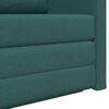 vidaXL Sofa Bed Dark Green 124 x 71 x 78 cm Velvet