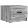 vidaXL Coffee Table Grey Sonoma 49 x 50 x 37 cm Engineered Wood
