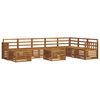 vidaXL Sofa Sets Natural Solid Acacia Wood
