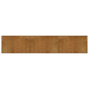 vidaXL Rug Rectangular Brown60x300 cm Bamboo