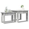 vidaXL Coffee Table Set 2 pcs Concrete Grey Engineered Wood