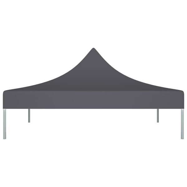 vidaXL Party Tent Roof 2x2 m Anthracite 270 g/m²