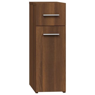 vidaXL Apothecary Cabinet Brown Oak 20x45.5x60 cm Engineered Wood