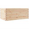 vidaXL Garden Planter 110x60x46 cm Solid Wood Pine