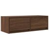 vidaXL TV Cabinets 2 pcs Brown Oak 80x31x25.5 cm Engineered Wood