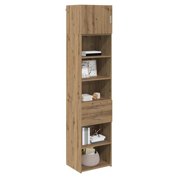 vidaXL Highboard Artisan Oak 50 x 42.5 x 225 cm Engineered Wood