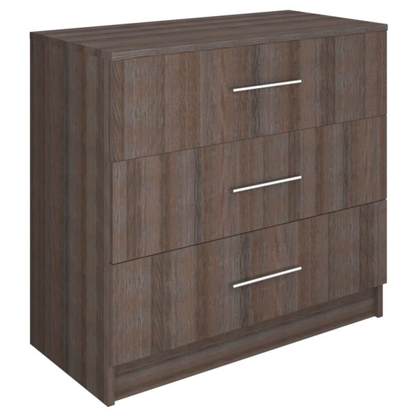 vidaXL Chest of Drawers Engineered Wood 71x35x68 cm Grey Sonoma Oak