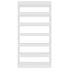 vidaXL Book Cabinet/Room Divider White 100x30x198 cm Engineered wood