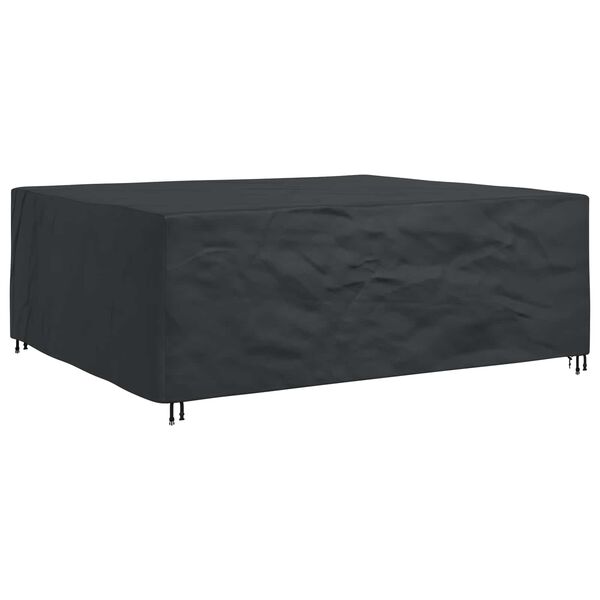 vidaXL Furniture Cover Plain Black 300 x 250 x 70 cm 420D