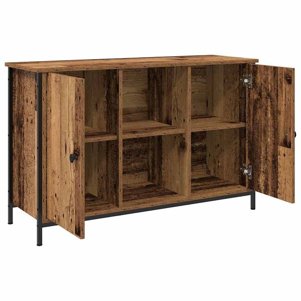 vidaXL TV Cabinet Set Old Wood 101 x 35 x 65 cm Engineered Wood
