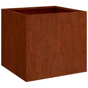 vidaXL Planter 49x47x46 cm Corten Steel
