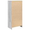 vidaXL Cabinet with Drawer Grey Sonoma 55.5x34x119.5 cm Engineered Wood