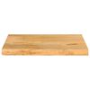 vidaXL Table Top Live Edge 60x20x3.8 cm Solid Wood Mango
