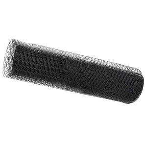 vidaXL Hexagon Fence 0.4 x 10 m PVC Grey