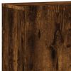 vidaXL TV Cabinet Wall-mounted Smoked Oak 100x30x41 cm