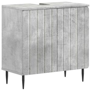 vidaXL Bathroom Sink Cabinet ZWOLLE Concrete Grey 59.5 x 31.5x 59 cm