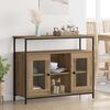 vidaXL Sideboard Artisan Oak 100 x 35 x 80 cm Engineered Wood