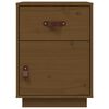 vidaXL Bedside Cabinets 2 pcs Honey Brown 40x34x55 cm Solid Wood Pine