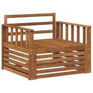 vidaXL 2 Piece Outdoor Sofa Natural
