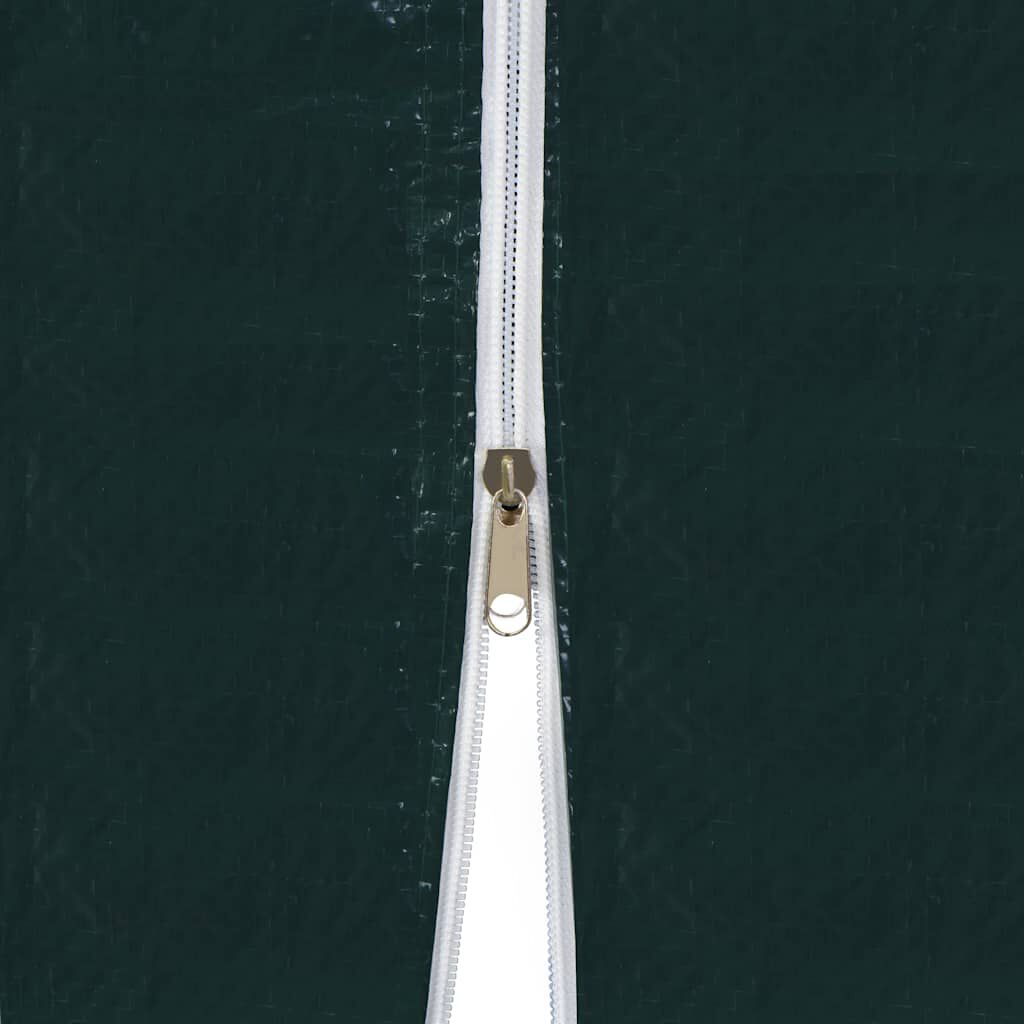 vidaXL パーティーテント 3×3m グリーン 芝 ガーデン アウトドア