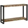 vidaXL Console Table Multicolour 120 x 33 x 75 cm Solid reclaimed wood