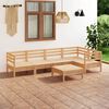 vidaXL 6 Piece Garden Lounge Set Solid Pinewood