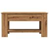 vidaXL Coffee Table Artisan Oak 101x49x52 cm Engineered Wood