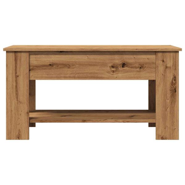 vidaXL Coffee Table Artisan Oak 101x49x52 cm Engineered Wood