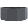 vidaXL Planter Anthracite 90 x 90 x 35 cm Steel