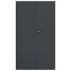 vidaXL File Cabinet Anthracite 105x40x180 cm Steel