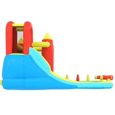 Happy Hop Bouncy Castle with Slide and Splash Pool 298x400x221 cm
