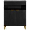 vidaXL Sideboard Black 60x33x75 cm Engineered Wood