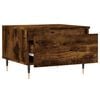 vidaXL Coffee Tables 2 pcs Smoked Oak 50x46x35 cm Engineered Wood