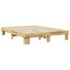 vidaXL Bed Frame without Mattress 160x200 cm Solid Wood Oak