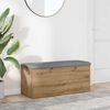 vidaXL Storage Bench Artisan Oak 102x42x45 cm Engineered Wood