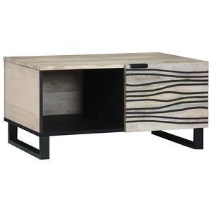 vidaXL Coffee Table White 80 x 50 x 40 cm Engineered Wood