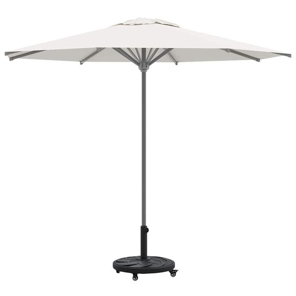 vidaXL Parasol Base Art Deco Black &Oslash; 45 x 39.5 cm Iron
