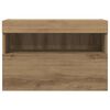 vidaXL TV Wall Cabinet Artisan oak 60 x 30 x 40 cm Engineered Wood