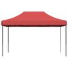 vidaXL Party Tent Folding Burgundy 292 x 440 x 315 cm Oxford Fabric