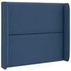 vidaXL Headboard Ear Blue 80 x 16 x 4 cm Fabric
