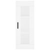 vidaXL Highboard White 34.5x34x180 cm Engineered Wood