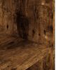 vidaXL Aquarium Stand Smoked Oak 100x40x60 cm Engineered Wood